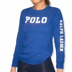 Ralph Lauren Polo Long Sleeve Script Tshirt